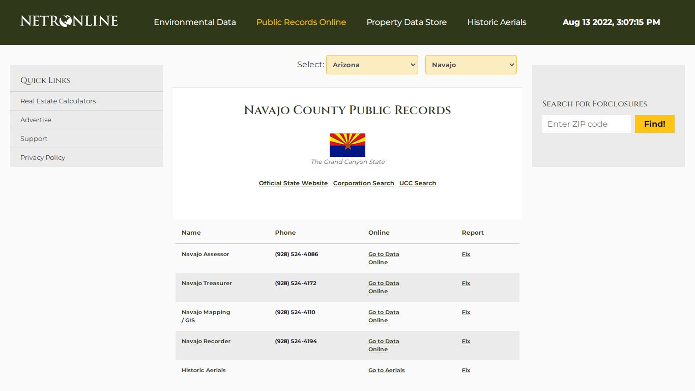 NETR Online • Navajo • Navajo Public Records, Search ...